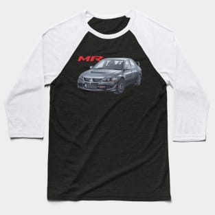 jdm graphite grey mitsubishi evo 8 MR Baseball T-Shirt